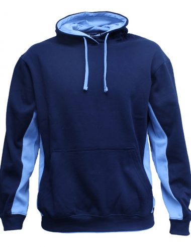 Aurora Navy and sky blue match pace hoodie